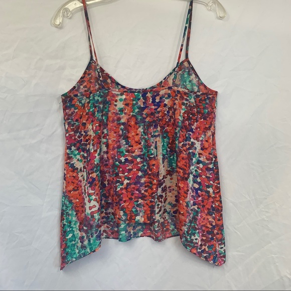 Bisou Bisou Watercolor Dotted Sleeveless Tank Top - Picture 4 of 7